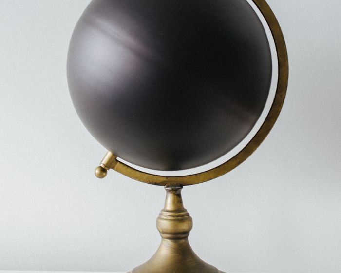 Graphic design stylish globe (Demo)